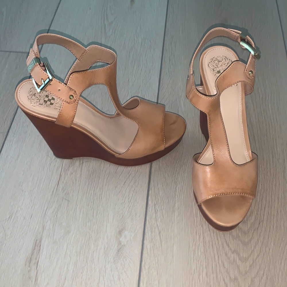 Vince Camuto wedged heals